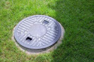septic tank outdoors