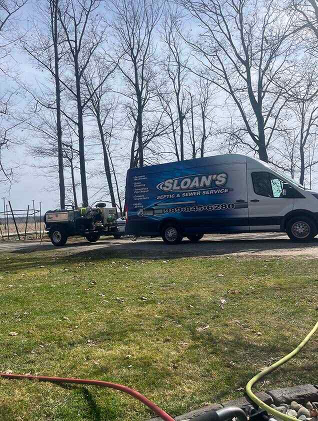 Septic and Sewer Service Vehicle